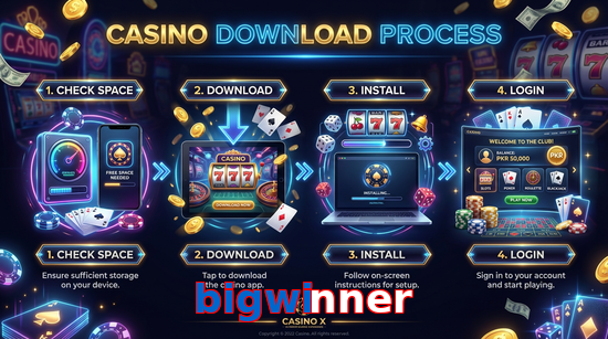 Game list for Bigwinner download section