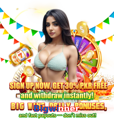 Bigwinner game app for Pakistan players